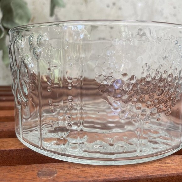 Vintage Oiva Toikka Finland Art Glass Bowl Nuutajärvi 7.5” MCM - Picture 6 of 7